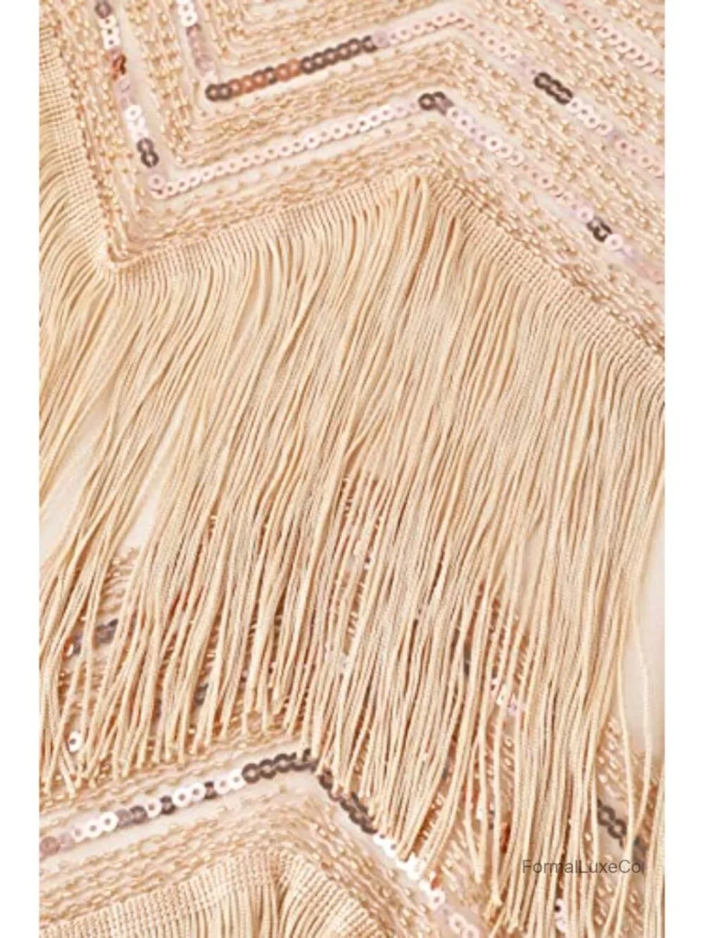1920s Sequin Fringe Shawl Wrap Gatsby Capelet Evening Party Cover Up